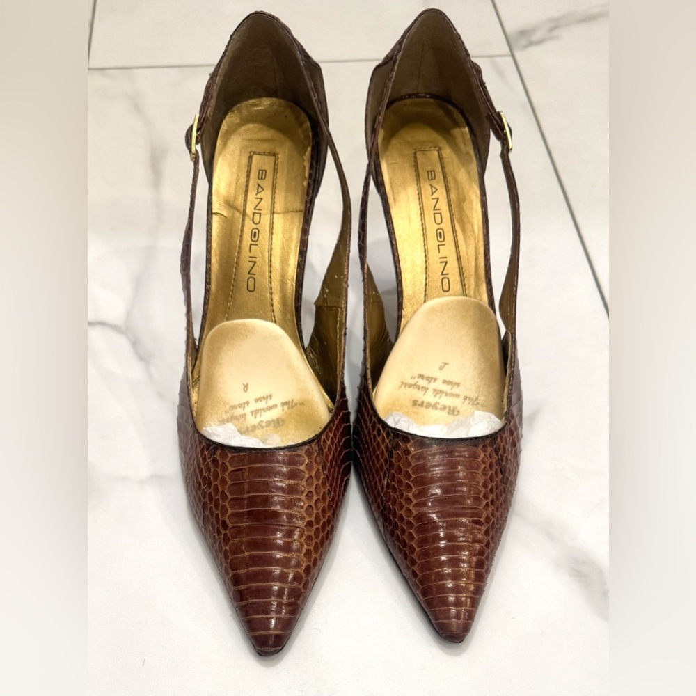 Snakeskin Heels